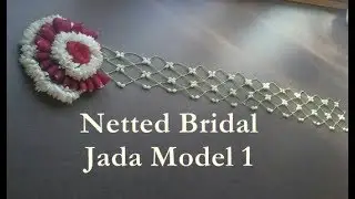 Easy Bridal Netted Jadai Making - Model 1