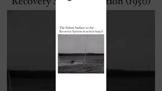 The Fulton Surface-to-Air Recovery System #dailymilitaryhistory#fulton #fultonlandtoair #cia#coldwar