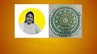Doodle Art with mirror work ##Doodle Art 