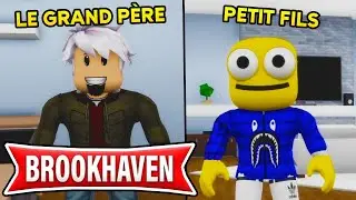 ODA DEMANDE DES ROBUX A SON GRAND P&Eacute;RE ! BROOKHAVEN RP ROBLOX FR