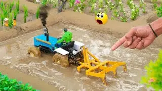 Top most creative diy tractor plough machine science project of sano creator