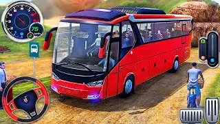 Coach Bus Driving Simulator - Real City Euro Bus Driver 3D - Android GamePlay