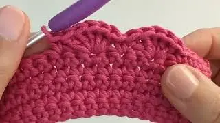 52 - La Coquille : Crochet pour d&eacute;butants !