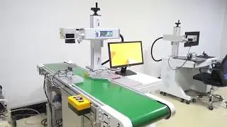 Lasermarkierung mit F&ouml;rderband