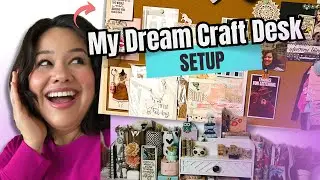 My Dream Craft Desk Setup 2026 | Back After 2 Years!😅✂️
