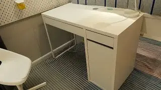 IKEA MICKE DESK WHITE CLOSER LOOK IKEA FURNITURE SHOPPING DESKS OFFICE WORK FURNITURE REVIEW REVIEWS