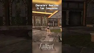 💀Реакция персонажей на ваших спутников &mdash; Fallout New Vegas