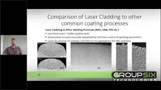 RATS Technical Sessions - Group Six Technologies - AUTOMATED LASER CLAD REPAIR