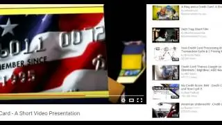 Credit Card Research Video