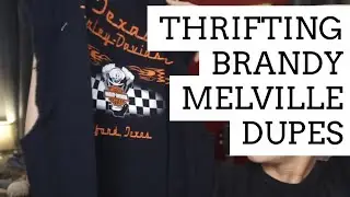 THRIFT WITH ME | BRANDY MELVILLE DUPES