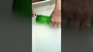One and Only Glass Art in Vadodara! Stunning Upcycled Bottle Crafts | glass bottle cutting at home
