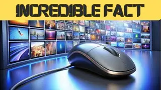 🧡Incredible computer mouse Fact 💛 The first computer mouse was made out of wood