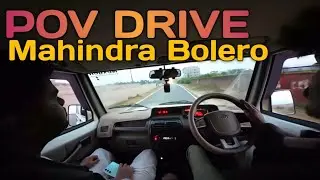 Mahindra Bolero POV Drive | Diesel Manual | The Real Desi G-Wagon! 🚙🔥