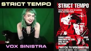 Strict Tempo 06.24.2021 Full Show (EBM, Industrial Techno, Darkwave, Synthwave, Postpunk, New Beat)