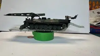 Feedback Video zum Revell Brückenlegepanzer Bieber 1/72 und AK Real Color Marker