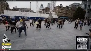International Zouk Flash Mob 2013 London  IZFM 2013