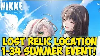 LOST RELIC LOCATIONS 1-34 BLUE WAVE EVENT GODDESS OF VICTORY NIKKE