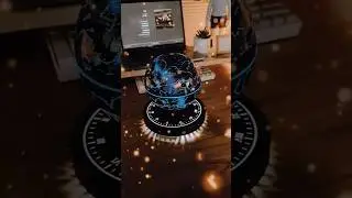 Floating Globe Lamp