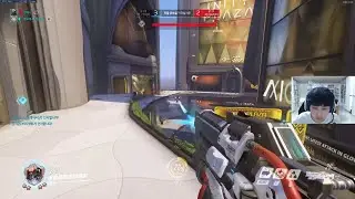 RASCAL PRO TRACER AND SOLDIER 76 - 35 ELIMS! [ OVERWATCH SEASON 25 TOP 500 ]