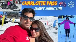 Snowy Mountains Australia – Charlotte Pass Travel Vlog | First Snow Experience | Nadhira Vlog Tamil