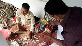 Theyyam Costume Making Workshop at Folkland Office