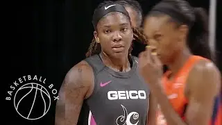 [WNBA] Connecticut Sun vs Washington Mystics, Full Game Highlights, August 30, 2020