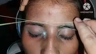 पतली skin पर eyebrow threading कैसे करें कि कोई cut न लगे ,senstive skin pr eyebrow threading
