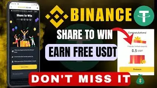 Binance Square Share to Win Payment proof || Earn Free USDT | How to Redeem your Rewards