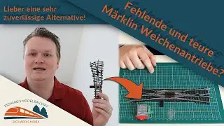 Kaputte und Teure Märklin Weichenantriebe? Meine zuverlässige Alternative - #Modellbahn