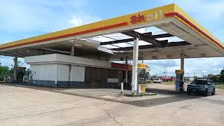 I FOUND AN ABANDONED SHELL Gas Station left devastated all boarded up ~ Jackson, Mississippi