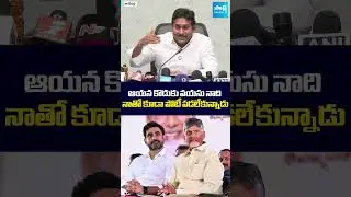 చంద్రబాబుపై జగన్ సెటైర్లు... #ysr #ysjagan #chandrababu #ysjaganpressmeet #sakshitvlive