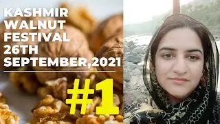 Kashmir Walnut Festival September 2021 I #1 I Uzma Hafeez