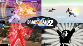 ALL CAST CHARACTERS TECH COMBOS (Majin Buu Saga) XENOVERSE 2