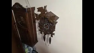 Discussing American Cuckoo Clock Co spring driven New Haven movement made during WWI?????