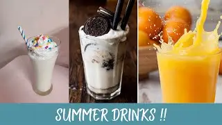 Summer Drinks 🥤 | Freshly Prepared