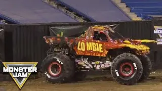 Zombie Fire's Freestyle Run | 2019 Monster Jam All-Star Challenge | Monster Jam