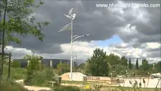 nheolight, the self-powered street light by nheolis