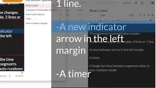 PromptSmart Studio Edition - teleprompter app for Windows and Mac v. 2.2 Update Demo