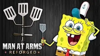 Spat, the Hydrodynamic Spatula - SpongeBob SquarePants - MAN AT ARMS: REFORGED