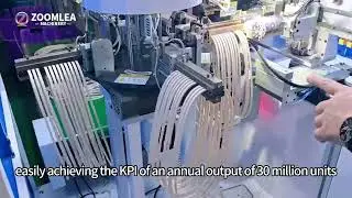Annual production of 30 million sealing rings, with just one seal ring bonding machine