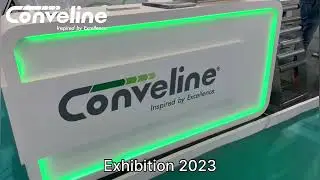 Food and beverage exhibition by Conveline, Flexible conveyors, Roller conveyors, Rollers, Power roll
