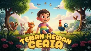 Lagu Teman Hewan Ceria | Lagu Anak Indonesia | Animasi 3D