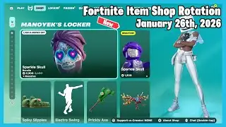 NEW Locker Bundle | Fortnite Item Shop Rotation Today - January 26th, 2026