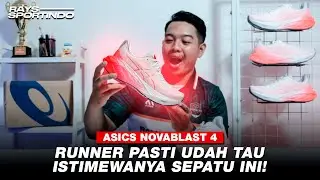 SEPATU RUNNING BEST SELLER DARI BRAND ASICS - REVIEW ASICS NOVABLAST 4