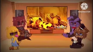 Gacha life reacts to fnaf song choke