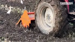 FARMKING Rotavator / Rotary Tiller Single Speed