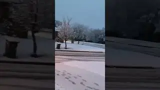 Snow in Orange NSW !!!.