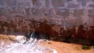 Failure of Stone Masonry Drain,