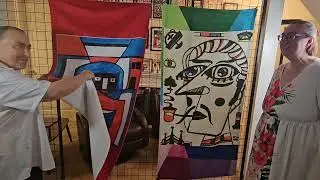 Unleash Klaus Winter(KW) Artist Towels.  Masterpiece Magic! 🎨✨