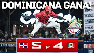 Dominicana derrota a México en Serie del Caribe 5-4